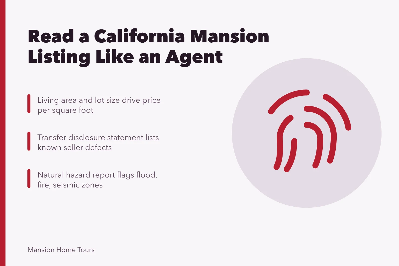 California MLS listing form with disclosure and hazard report fields. How to read a celebrity home's MLS listing in California without guessing