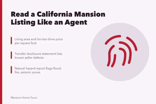 California MLS listing form with disclosure and hazard report fields. How to read a celebrity home's MLS listing in California without guessing